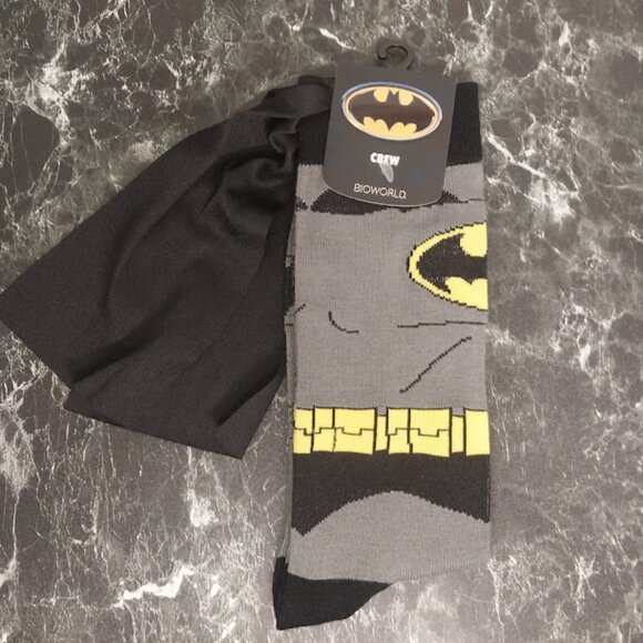 DC Comic Batman Bodysuit Socks - Picture 2 of 4